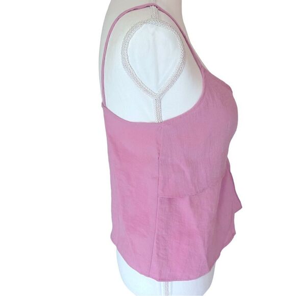 TopShop Barbie Pink Wrap Top Size 4 NWT - Picture 5 of 5